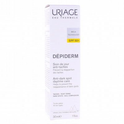 Uriage depiderm soin du jour anti-tâches spf50 30ml