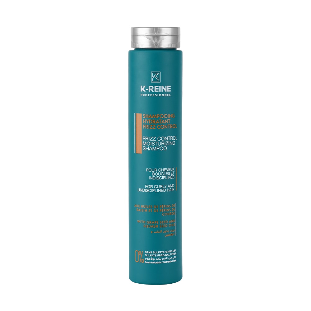 K-reine shampoing hydratant anti frizz anti statique 270ml