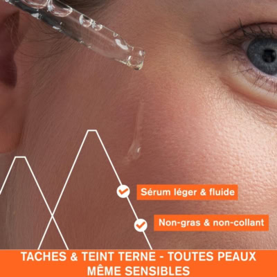 Uriage dépiderm sérum anti-taches booster d'eclat 30ml