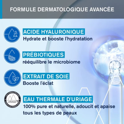 Uriage eau thermale essence d'eau eclat 100ml
