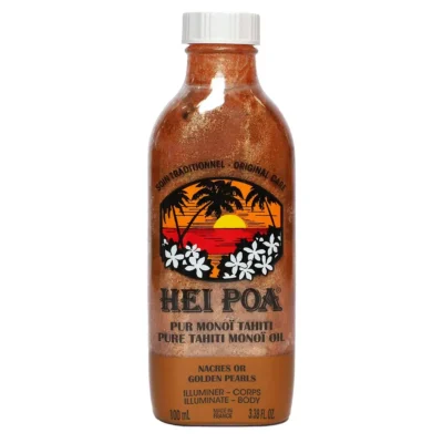 Hei Poa Pur Monoi Tahiti Nacres Or 100ml