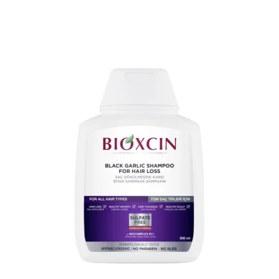 BIOXSINE Shampooing Vegetal à L'ail Noir 300ml