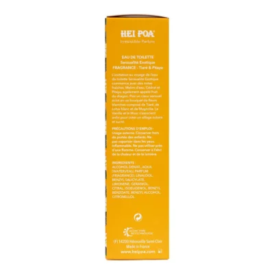 Hei Poa Eau de Toilette Sensualité Exotique Tiaré et Pitaya 50ml