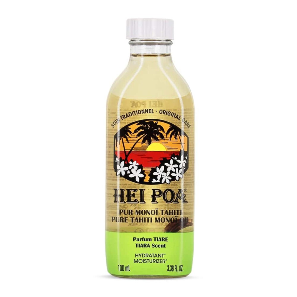 Hei poa pur monoï de tahiti tiare