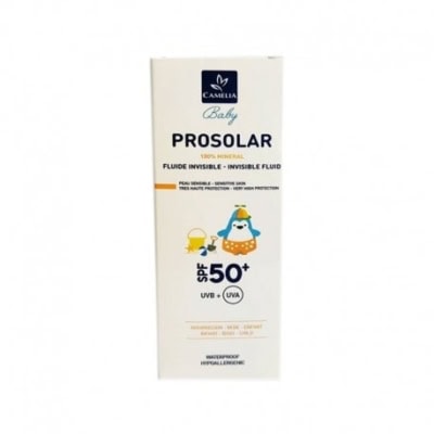 CAMELIA PROSOLAR BABY FLUIDE INVISIBLE SPF 50+100% NINERAL 50 ML