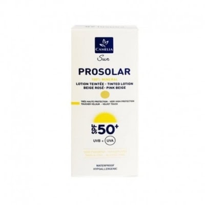 CAMELIA Prosolar Creme Teintee  Beige Rose  SPF50+ 50ML