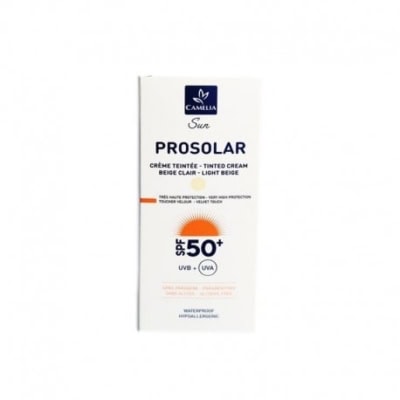 CAMELIA PROSOLAR CREME TEINTEE  BEIGE CLAIRE SPF50+ -50ML