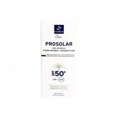 CAMELIA PROSOLAR FLUIDE INVISIBLE 100% MINERAL SPF 50+ 50ml