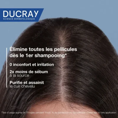 Ducray kelual squanorm shampoing traitant régulateur pellicules grasses 200ml