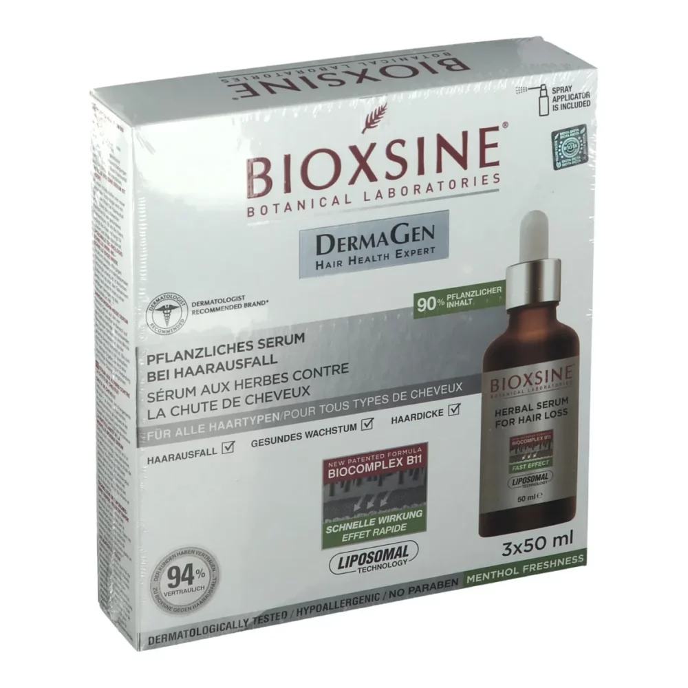 Bioxsine serum aux herbes anti-chute 3x50ml