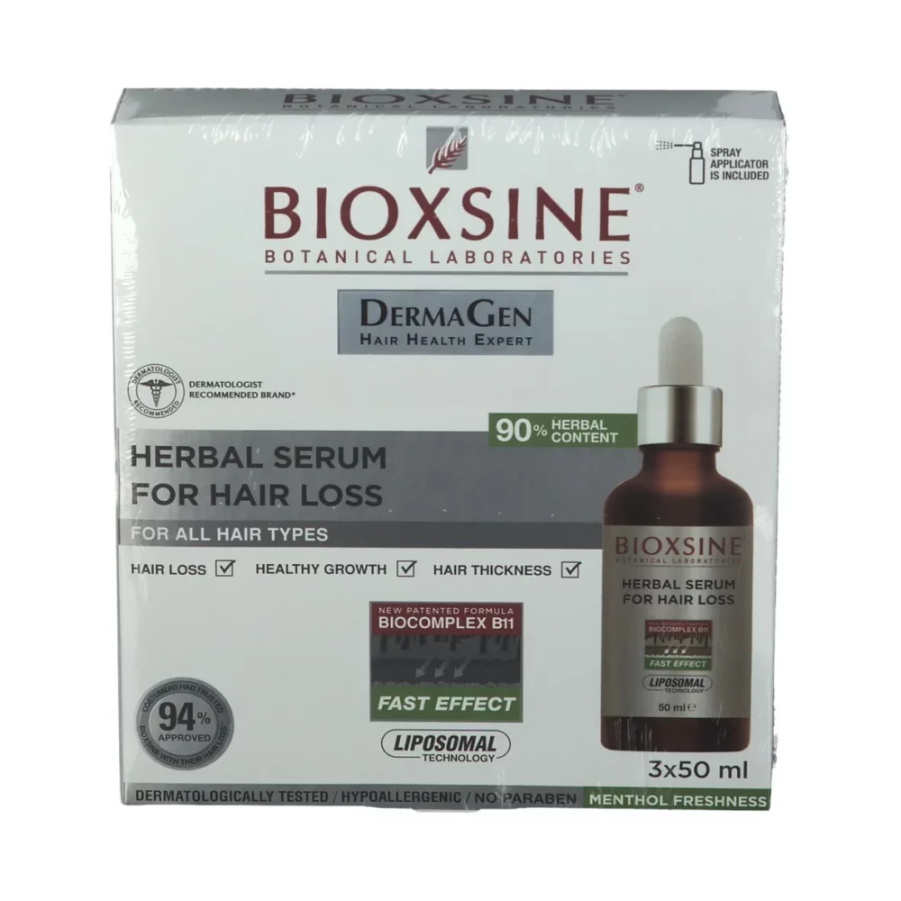 Bioxsine serum aux herbes anti-chute 3x50ml
