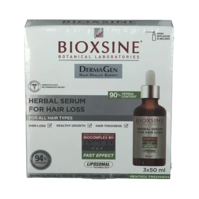 Bioxsine serum aux herbes anti-chute 3x50ml