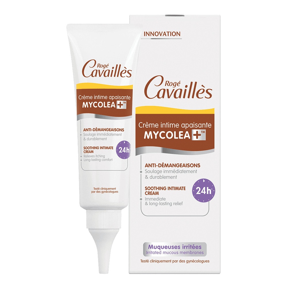 ROGE CAVAILLES Creme Intime Apaisante Mycolea+ 24h 50ml