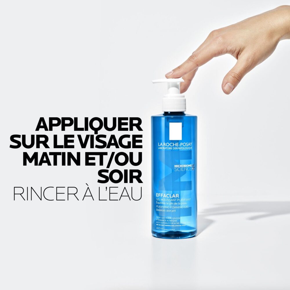 La roche posay effaclar gel moussant purifiant 400ml