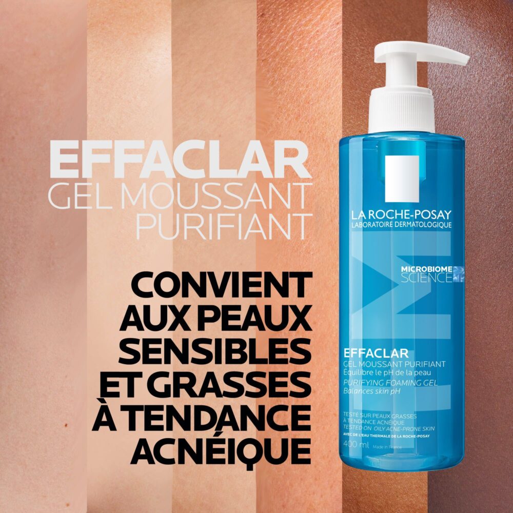 La roche posay effaclar gel moussant purifiant 400ml