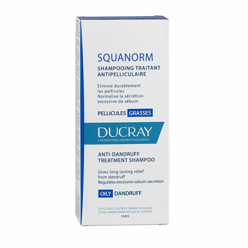 Ducray squanorm shampooing pellicules grasses 200ml