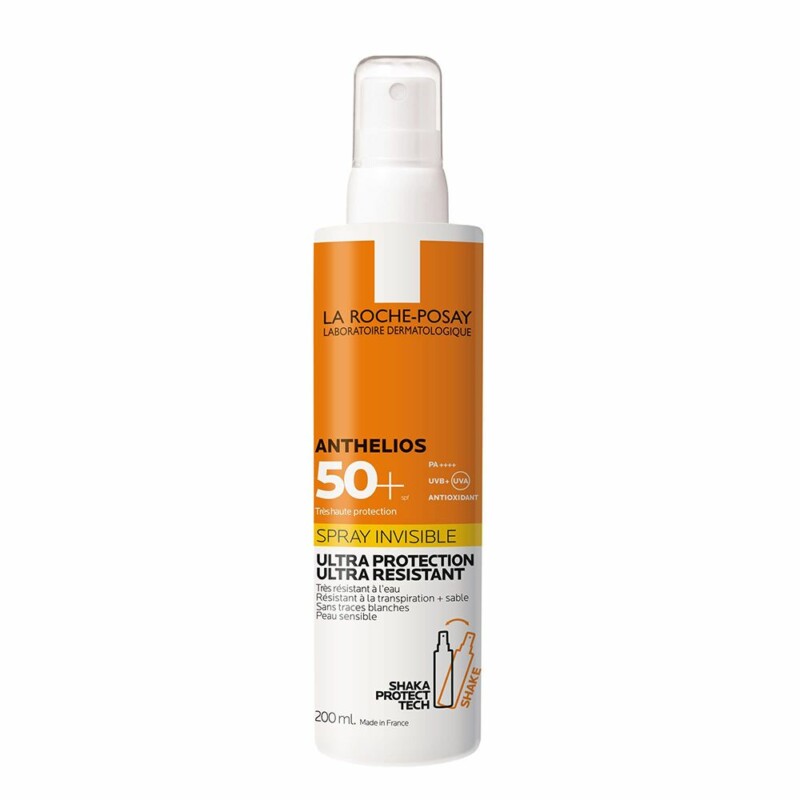 la roche posay anthelios spray solaire invisible ultra protection spf50+ 200ml