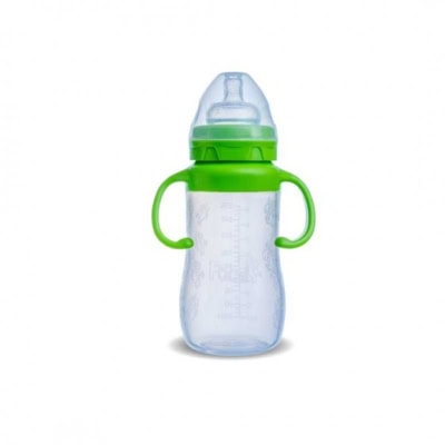 Poco Baby Biberons Anti Coliques Silicone Vert 6m+ 270ml