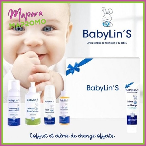 Babylins Coffret Bebe Creme De Change 75g Offerte Eau Micellaire Nettoyante 100ml Offerte Mapara Tunisie