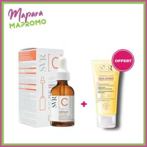 Svr ampoule anti ox vtamine c 20% 30ml + gel topialyse 55ml (offert)