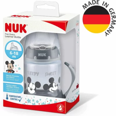 Nuk first choice tasse mickey mouse gris 150ml 6-18 mois