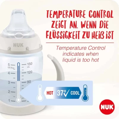 Nuk first choice tasse mickey mouse gris 150ml 6-18 mois