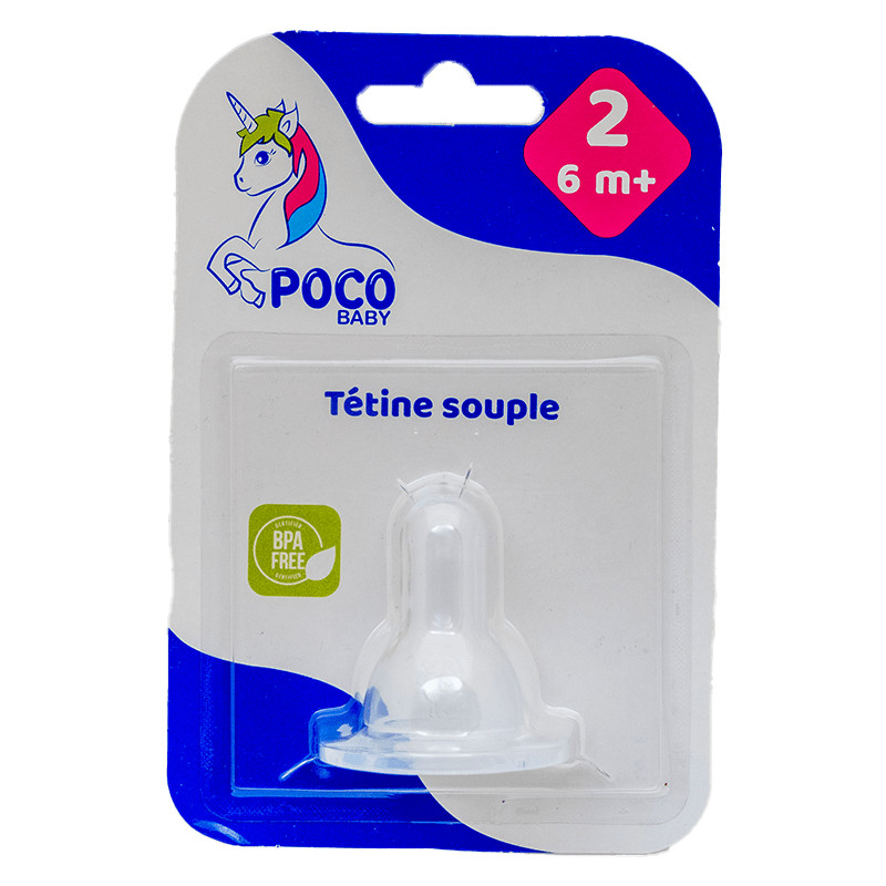 POCO BABY Tetine Souple 2eme Age