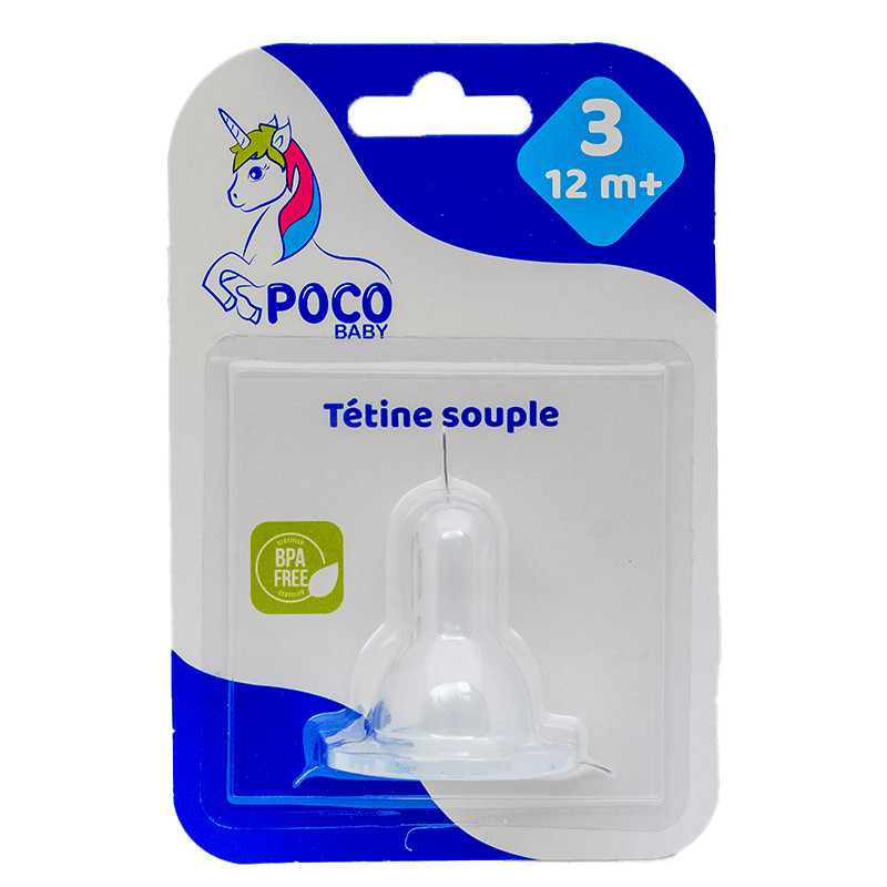 POCO BABY Tetine Souple 3eme Age