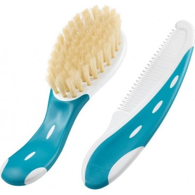 NUK Brosse Et Peigne Bleu