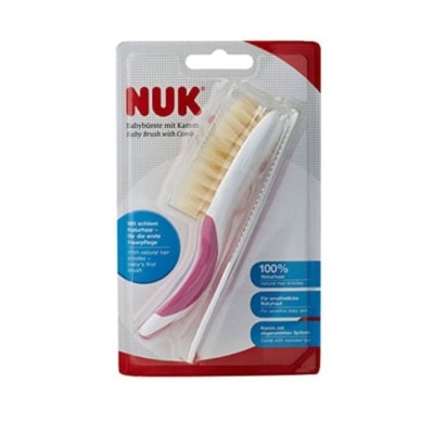 NUK Twist Brosse à Biberon avec Brosse pour Tétine