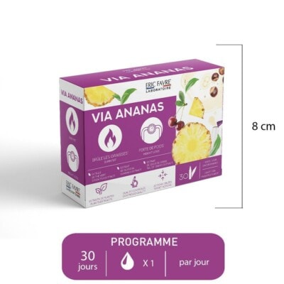 Eric favre via ananas - brûleur de graisses 30 doses