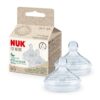 NUK 2 Tétines Nature Sense Silicone Teats - Size: M