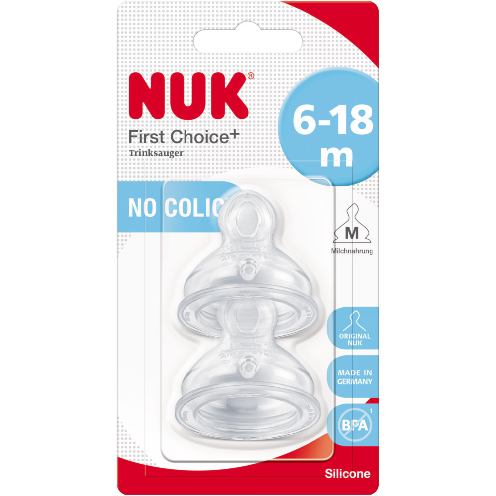 Nuk tetine 2 eme age first choice 6-18 mois