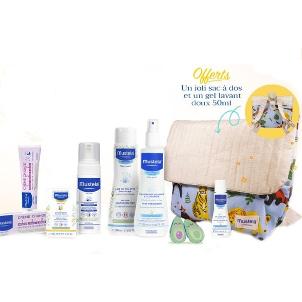 pack sac a dos rentree mustela