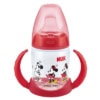 NUK Tasse Mickey Mouse First Choice Rouge 6-18 Mois 150ml