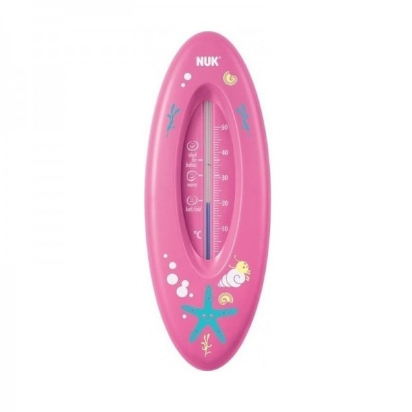 Thermometre de bain pour bebe rose nuk