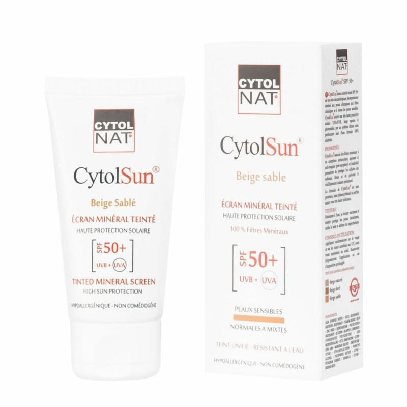 Cytolnat cytolsun ecran spf50+ teinte beige sable