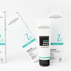 Novexpert masque triple black trio zinc 70g