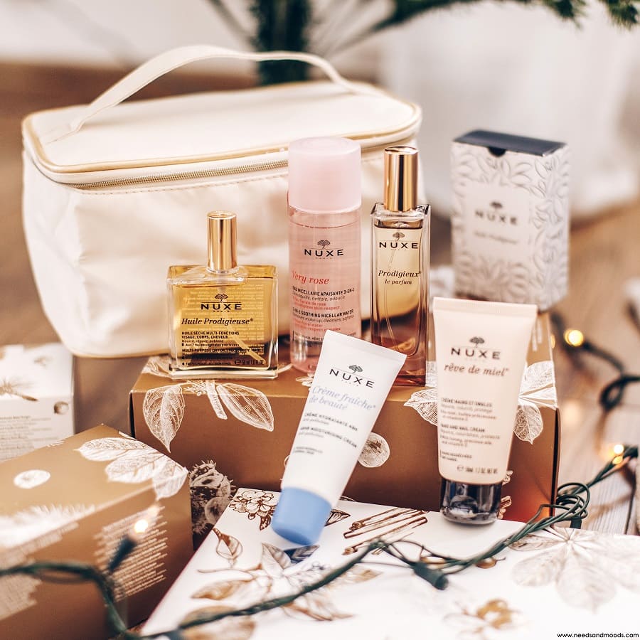 Nuxe coffret cadeau vanity beaute contenu