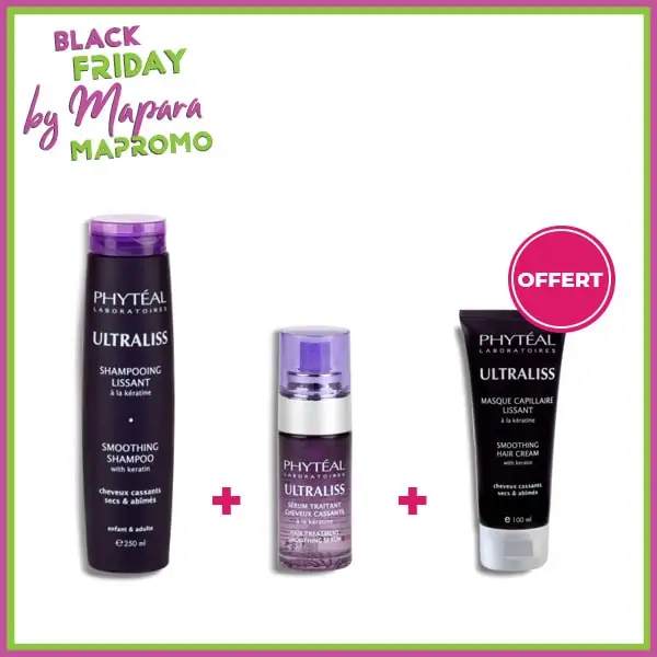 PHYTÉAL Pack Soins Lissants À La Kératine – MASQUE LISSANT OFFERT