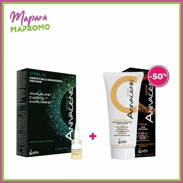 Anivagene Soin Fortifiant: Ampoule+ Mask Reparateur (-50%)