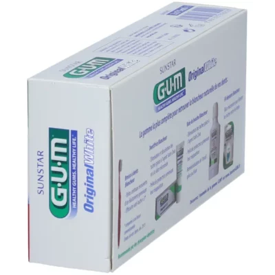 Gum dentifrice original white duo 75ml