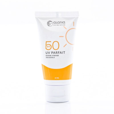 alania uv parfait ecran solaire visage invisible
