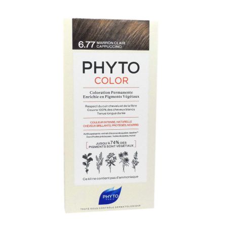 phyto phytocolor coloration marron clair cappuccino