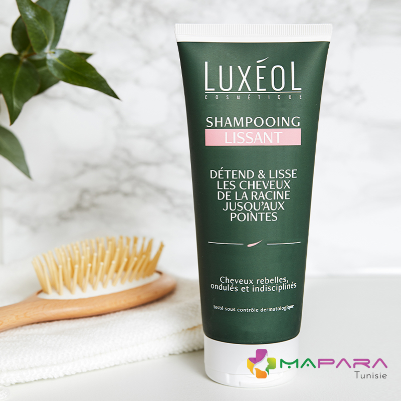 luxeol tunisie shampooing lissant