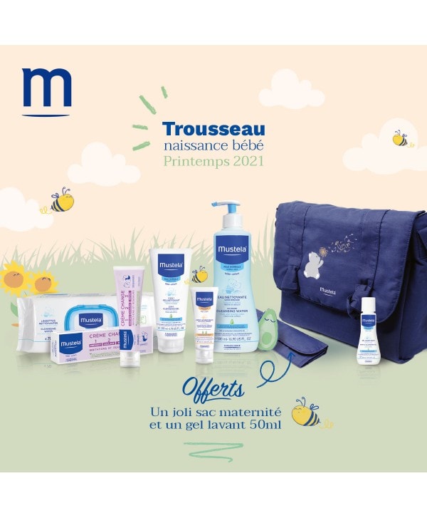 Mustela Bébé Vanity Coffret Naissances 5 Produits