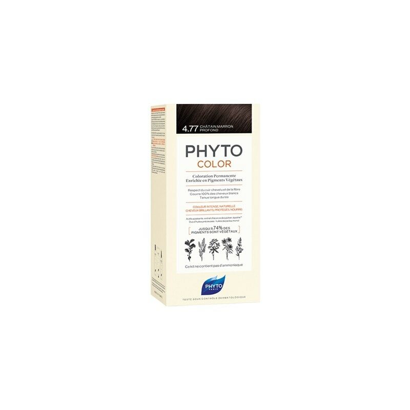 phyto phytocolor 477chatin marron profond