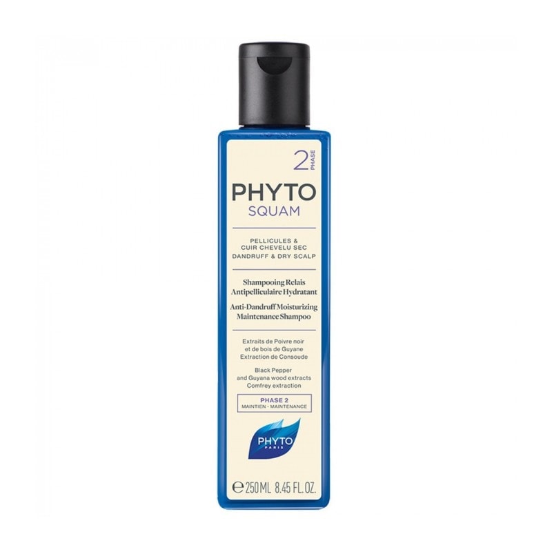 phyto phytosquam shampoing antipelliculaire hydratant 200 ml