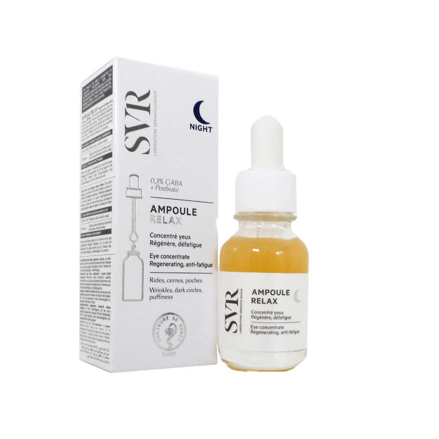 SVR Ampoule Relax Night Serum Contour des Yeux 15ml MaPara Tunisie