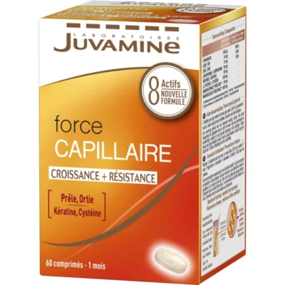 JUVAMINE Force Capillaire 60 Comprimes